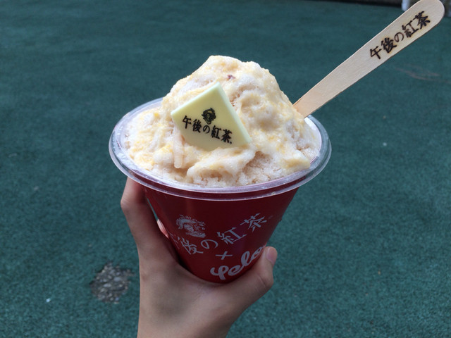 閉店 午後の紅茶 カキゴオリ 午後の紅茶 Kakigori 明治神宮前 かき氷 食べログ