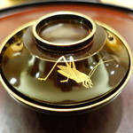 日本料理 太月 - バッタのお椀