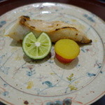 日本料理 太月 - マナガツオの塩焼き