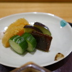 日本料理 太月 - 香の物