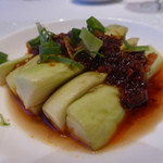 家全七福酒家 SEVENTH SON RESTAURANT - 前菜（ナスのXO醤）