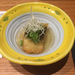 かま田 - 付きだし　鯒の銀餡掛け