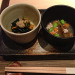 喰心 meat Dining - お通し