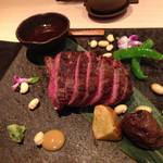 喰心 meat Dining - ランイチステーキ。ランプとイチボ。