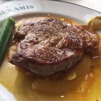 ブラッスリーオザミ 東京スカイツリータウン･ソラマチ店 - 【吉田豚・肩ロース肉ロースト 夏野菜煮込み添え】