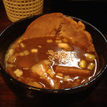 麺座 かたぶつ - 味玉つけ麺
      チャーシュー山盛り