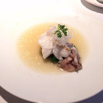 京 静華 - 2015.8.ディナー⑦キジハタ(アコウ)