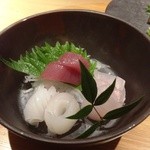 座屋 - 2層のお刺身