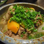 漁菜献舗 鳥新 - 2015.8)とろっとろの牛すじ塩煮込み（４８０円）