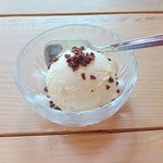 露伴亭 - 食後のアイスクリーム ※今はセットになっています(2015.7)