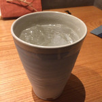 かま田 - 黒霧島の水割り