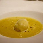 レストラン アラジン - とうもろこしのスープ