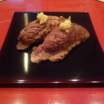 祇園　淺田屋 - 焼き河内鴨の握り寿司