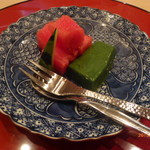 祇園　淺田屋 - すいか、抹茶のムース