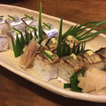 居酒屋 いちひろ - さんまの棒鮨2種