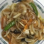 北海ラーメン - あんかけ焼きそば（大盛り）