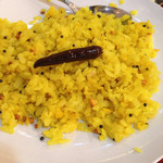 南インド料理 なんどり - アヴァル・ウプマ（押し米の炒め蒸し）