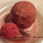 パッソ・ア・パッソ - ももとラズベリーのシャーベット