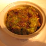 マッシュルーム - 貝類とキノコのアーモンド焼き