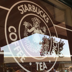 STARBUCKS - 窓のオリジナルロゴ