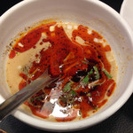 【期間限定】
          冷製坦坦つけ麺 痺れる
          つけ汁