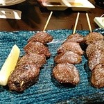 鴨料理 元 - 鴨のズリ　固めです