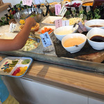 そばいきんぐ - サラダコーナー
