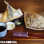 手打ちそば 楓 - 2015年8月　天せいろ