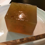 甘楽 花子 - ルバーブ入りの羊羹