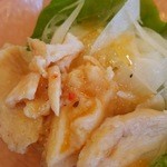 かっぱ寿司 - 蒸し鶏のｶﾙﾊﾟｯﾁｮ108円