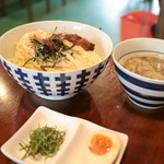 黄昏タンデム - 魚群つけ麺 (800円) '15 7月中旬