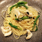 ルミーノ - 鱧と青唐辛子のパスタ