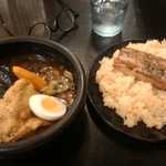 kanakoのスープカレー屋さん 札幌大通店 - 大魔神セット