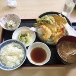友 - 天ぷら定食850円