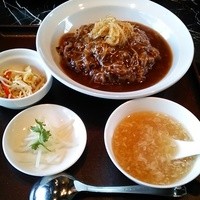 過門香 KITTE丸の内店 - フカヒレあんかけ御飯セット