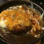 おふくろの味 3・5食堂 - チーズハンバーグ