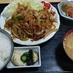 Epuron Tei - 豚生姜焼き定食￥850