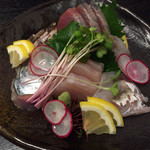 Matsumaeya - 鰹、シビ、鰆炙り、スズキ、コチ、秋刀魚