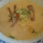 上海 四馬路 松阪店 - 白湯（パイタン）ラーメン