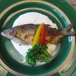 嵐渓荘 - 鮎ムニエル