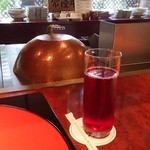 鉄板焼 甚 - クランベリージュース…570円