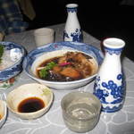 三河屋 - 地酒、寒竹(かんちく420円、亀の海400円)