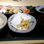 さかなや - お造り膳 950円