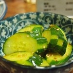 焼とり とらさん - きゅうり（先）