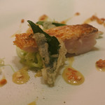 レミニセンス - 鯛の鱗焼きとフリット