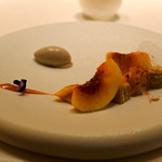 レミニセンス - 桃と冬トリュフのシャーベット