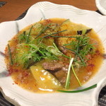 鯛めし槇 - 【茄子とひき肉のピリ辛炒め】¥800