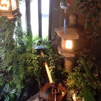 うなぎ割烹 大江戸 - 入り口の脇