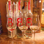 Gatito - オチョ（8）レポサド飲み比べ。左から2015→2014→2013年製。やっぱりブランコの方が、違いが分かりやすい