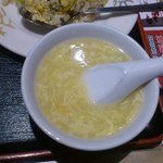 南国亭 - 玉子スープ